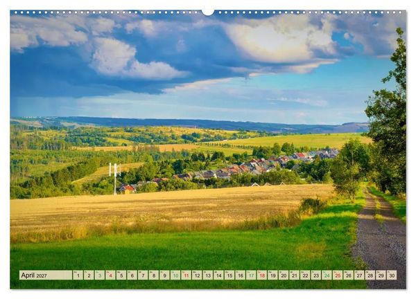 Produktbild: Landgemeinde Stadt Gro&szlig;breitenbach - mit Goldisthal (Wandkalender 2027 DIN A2 quer), CALVENDO Monatskalender