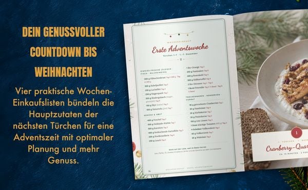 Produktbild: Der High-Protein Adventskalender - Eiwei&szlig;reiche Weihnachtsfreude f&uuml;r jeden Tag