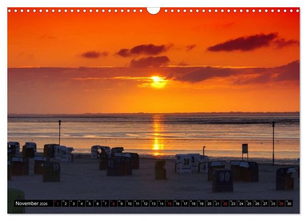Produktbild: Neuharlingersiel - Ostfrieslands sch&ouml;nstes Hafenst&auml;dtchen (Wandkalender 2026 DIN A3 quer), CALVENDO Monatskalender