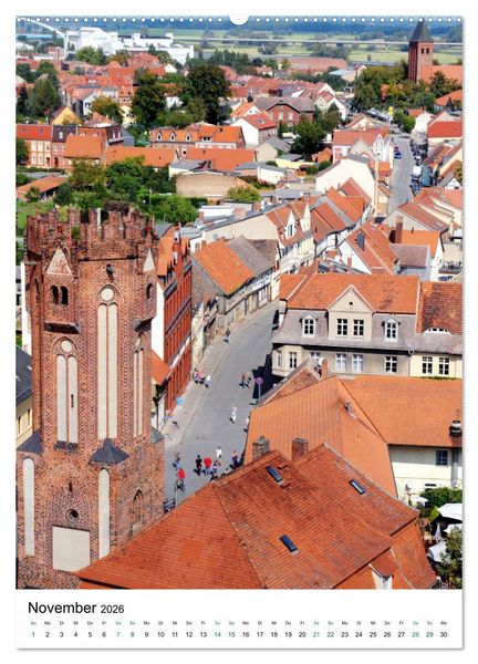 Produktbild: Tangerm&uuml;nde - Stadt an der Elbe (hochwertiger Premium Wandkalender 2026 DIN A2 hoch), Kunstdruck in Hochglanz