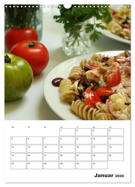 Produktbild: Leckeres mit Tomate (Wandkalender 2026 DIN A3 hoch), CALVENDO Monatskalender