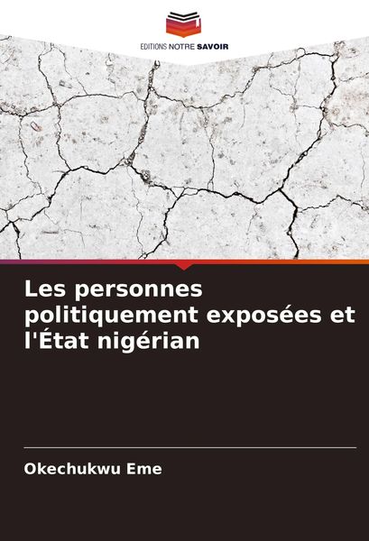 Produktbild: Les personnes politiquement expos&eacute;es et l'&Eacute;tat nig&eacute;rian