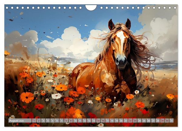 Produktbild: Faszinierende Begleiter (Wandkalender 2026 DIN A4 quer), CALVENDO Monatskalender