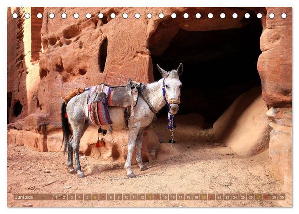 Produktbild: Jordanien - Ein Land der Superlative (Tischkalender 2026 DIN A5 quer), CALVENDO Monatskalender