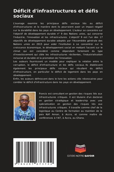 Produktbild: D&eacute;ficit d'infrastructures et d&eacute;fis sociaux