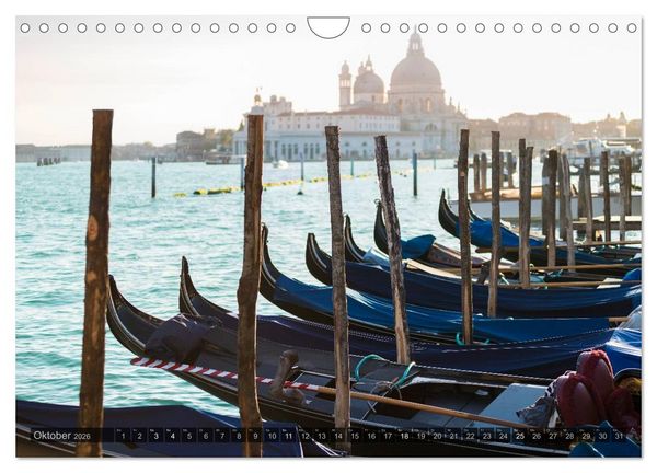 Produktbild: Venedig &ndash; Zauber der Lagunenstadt (Wandkalender 2026 DIN A4 quer), CALVENDO Monatskalender