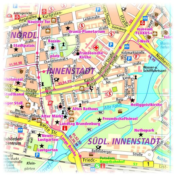 Potsdam Stadtplan