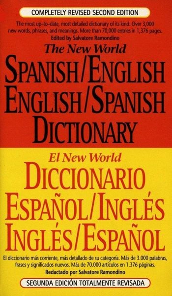 Produktbild: The New World Spanish-English, English-Spanish Dictionary