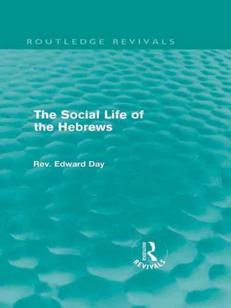 Produktbild: The Social Life of the Hebrews (Routledge Revivals)