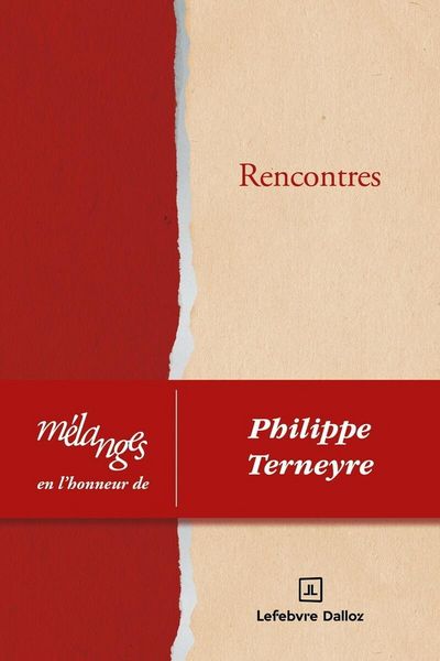 Produktbild: Melanges en l'Honneur de Philippe Terneyre - Rencontres