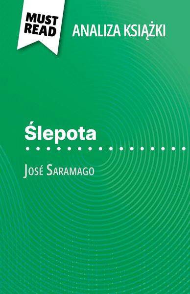 Produktbild: Slepota ksiazka Jos&eacute; Saramago (Analiza ksiazki)