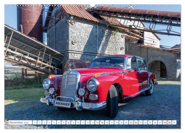 Produktbild: Mercedes Benz Adenauer: Legenden sind rot. (Wandkalender 2026 DIN A2 quer), CALVENDO Monatskalender