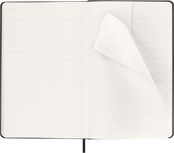 Produktbild: Moleskine 12 Monate Pro Wochen Notizkalender 2027, Pro Large/A5, 1 Wo = 2 Seiten, vertikal, Spalten f&uuml;r Notizen, fester Einband, Schwarz