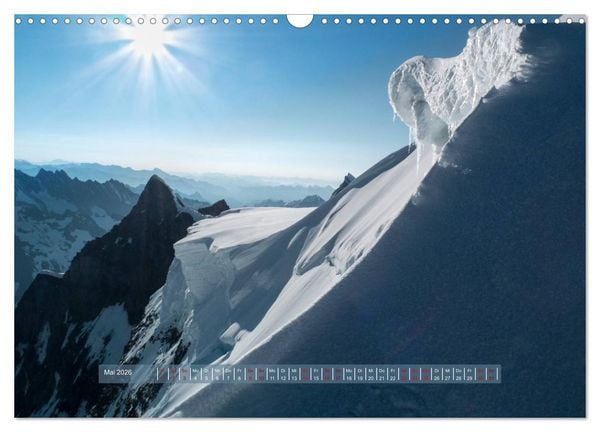 Produktbild: H&ouml;hepunkte unserer Alpen - Bergweh &reg; (Wandkalender 2026 DIN A3 quer), CALVENDO Monatskalender