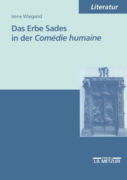 Produktbild: Das Erbe Sades in der Com&eacute;die humaine