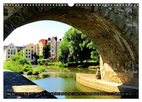 Produktbild: REGENSBURG - Impressionen (Wandkalender 2026 DIN A3 quer), CALVENDO Monatskalender