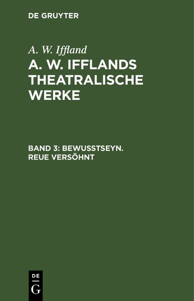 Produktbild: Bewu&szlig;tseyn. Reue vers&ouml;hnt