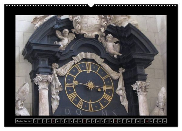 Produktbild: Zeit-Anzeige (Wandkalender 2027 DIN A2 quer), CALVENDO Monatskalender