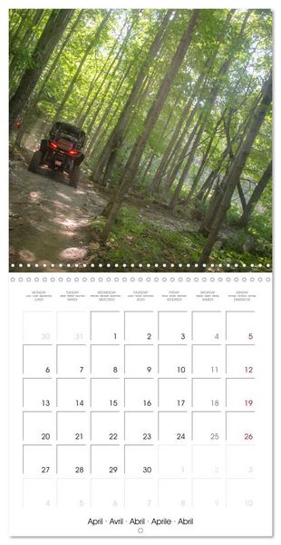 Produktbild: ATV/UTV Trail Riding in New England (Wall Calendar 2026 12 &times; 12 Inch) CALVENDO 12 Month Wall Calendar