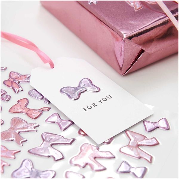 Produktbild: Puffy Sticker La Vie en Rose, Schleifen