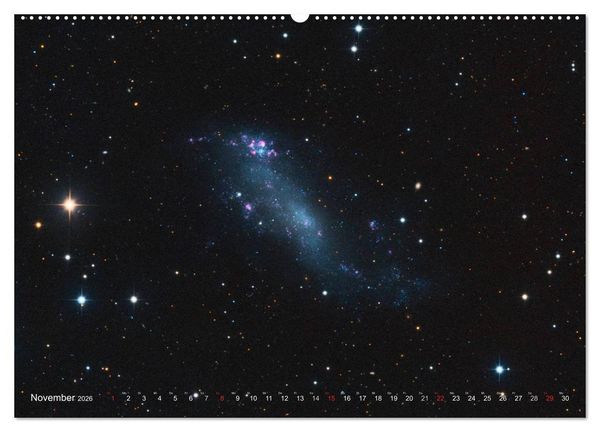 Produktbild: Faszination Galaxien Formenvielfalt der Welteninseln (Wandkalender 2026 DIN A2 quer), CALVENDO Monatskalender