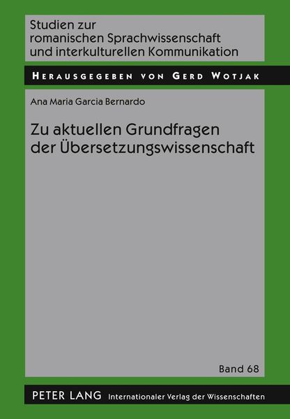 Produktbild: Zu aktuellen Grundfragen der &Uuml;bersetzungswissenschaft