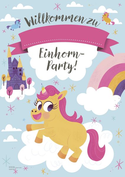 Produktbild: Feiere deine eigene Einhorn-Party