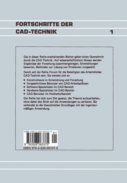 Produktbild: Rechnerunterst&uuml;tzte Gestaltung und Darstellung Dreidimensionaler technischer Gebilde mit beliebig geformten Oberfl&auml;chen