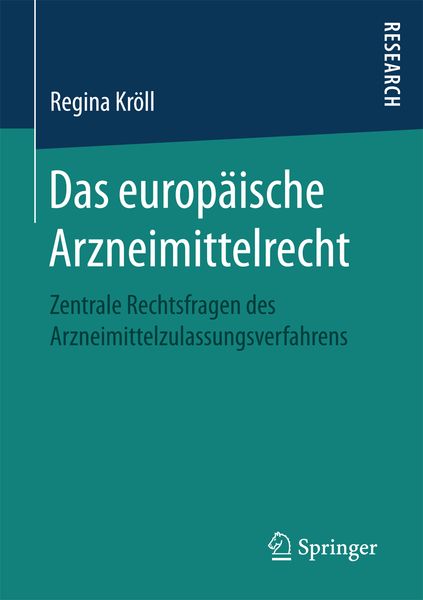 Produktbild: Das europ&auml;ische Arzneimittelrecht