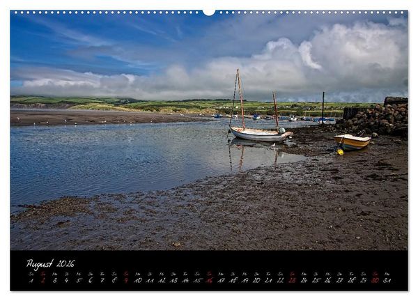 Produktbild: Wales - Pembrokeshire Coast Path (hochwertiger Premium Wandkalender 2026 DIN A2 quer), Kunstdruck in Hochglanz