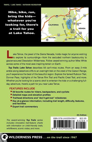 Produktbild: Top Trails: Lake Tahoe