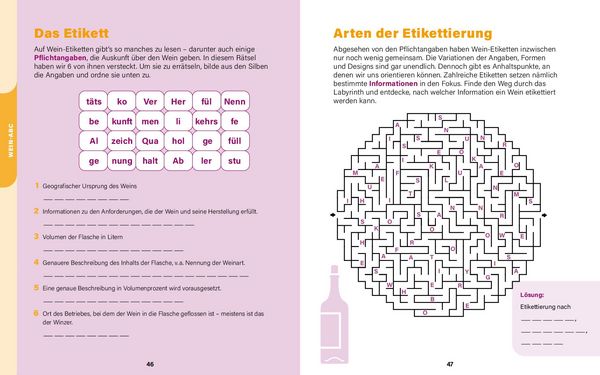 Produktbild: Wein I Wissen in R&auml;tseln