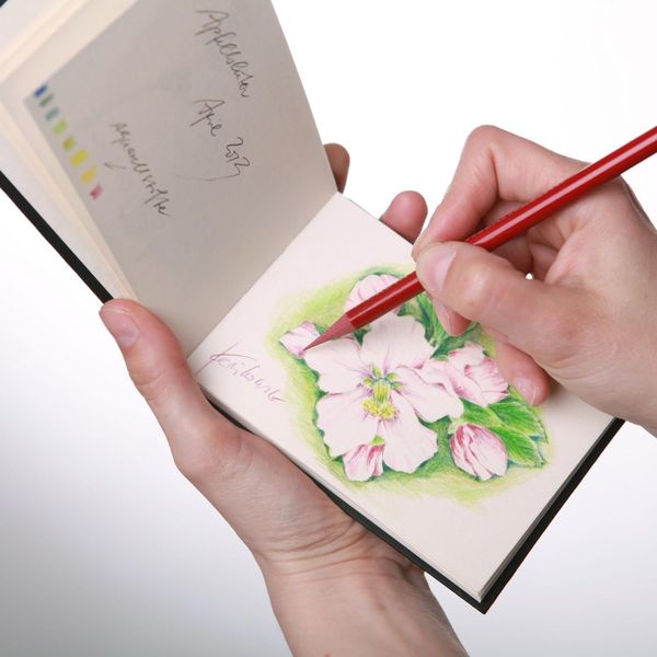 Produktbild: Hahnem&uuml;hle Papier Skizzenbuch D&S, DIN A5 Hochformat, 140 g/m&sup2;