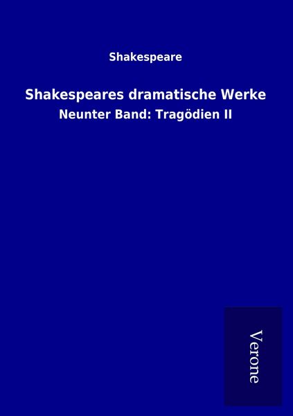 Produktbild: Shakespeares dramatische Werke