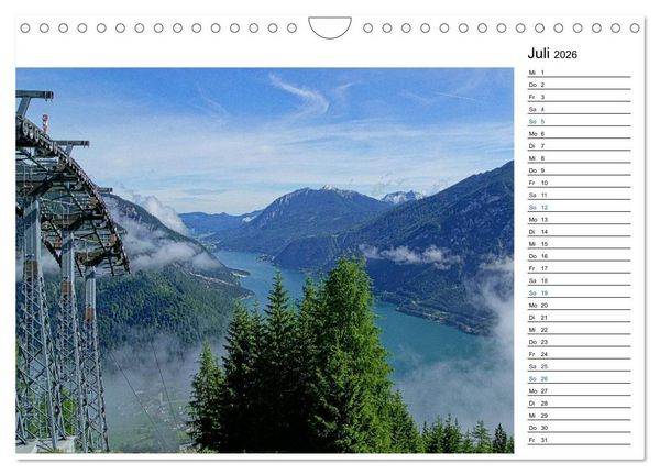 Produktbild: Pertisau am Achensee (Wandkalender 2026 DIN A4 quer), CALVENDO Monatskalender