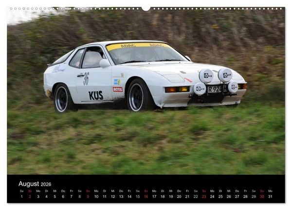 Produktbild: Bergrennen und Rallye im Porsche (hochwertiger Premium Wandkalender 2026 DIN A2 quer), Kunstdruck in Hochglanz