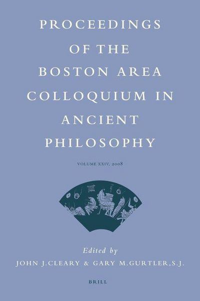 Produktbild: Proceedings of the Boston Area Colloquium in Ancient Philosophy