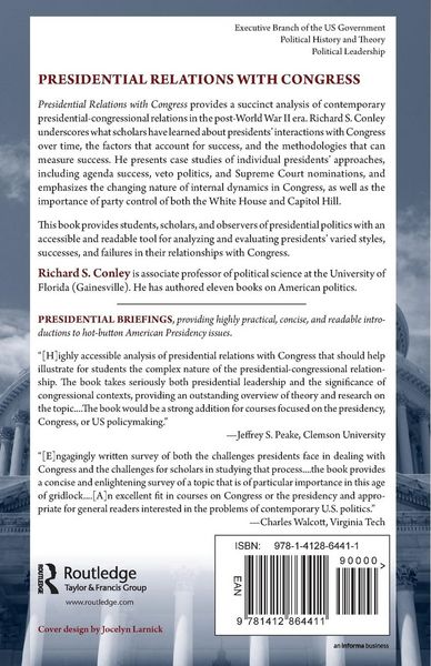Produktbild: Presidential Relations with Congress