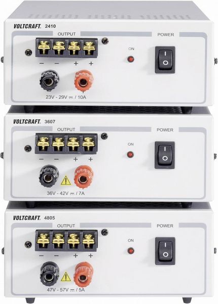 Produktbild: VOLTCRAFT FSP 2410 Labornetzger&auml;t, Festspannung 24 - 29 V/DC 10 A 240 W Anzahl Ausg&auml;nge 1 x