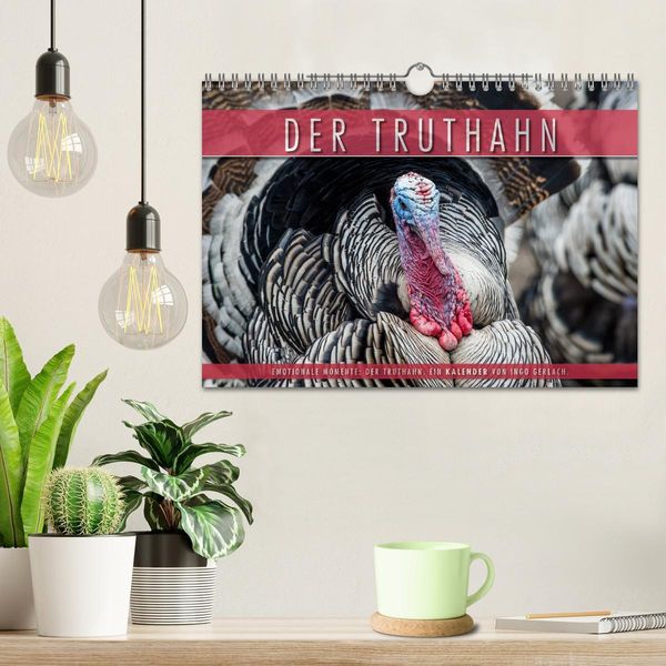 Produktbild: Emotionale Momente: Der Truthahn. (Wandkalender 2026 DIN A4 quer), CALVENDO Monatskalender