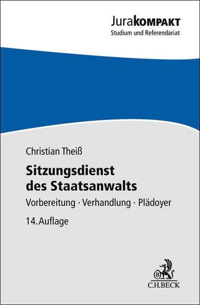 Produktbild: Sitzungsdienst des Staatsanwalts