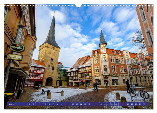 Produktbild: Duderstadt im Winter (Wandkalender 2027 DIN A3 quer), CALVENDO Monatskalender