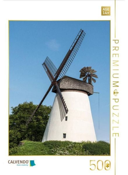 CALVENDO Puzzle Hummelbecker Windmühle, Holländerwindmühle, Dützen | 500 Teile Lege-Größe 48 × 36 cm Foto-Puzzle für Erwachsene