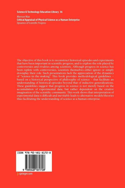 Produktbild: Critical Appraisal of Physical Science as a Human Enterprise