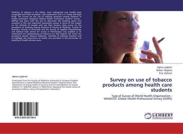 Produktbild: Survey on use of tobacco products among health care students