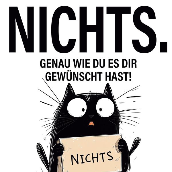 Produktbild: Nichts. genau wie du es dir gew&uuml;nscht hast!