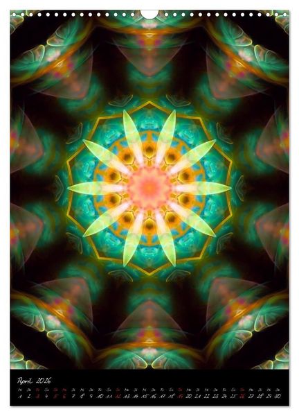 Produktbild: Mandala - Esoterik & Meditation (Wandkalender 2026 DIN A3 hoch), CALVENDO Monatskalender