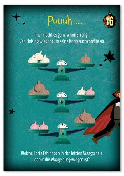 Produktbild: R&auml;tseladventskalender Dracula