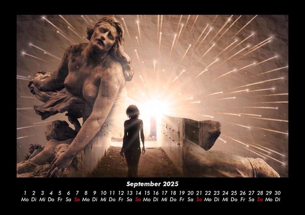 Produktbild: Mit Fantasy durch's Jahr 2025 Fotokalender DIN A3