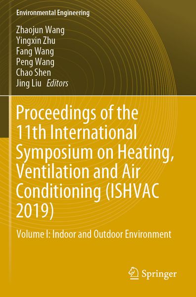 Produktbild: Proceedings of the 11th International Symposium on Heating, Ventilation and Air Conditioning (ISHVAC 2019)